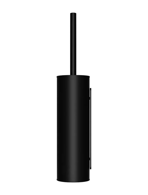 Meir Round Toilet Brush & Holder - Matte Black