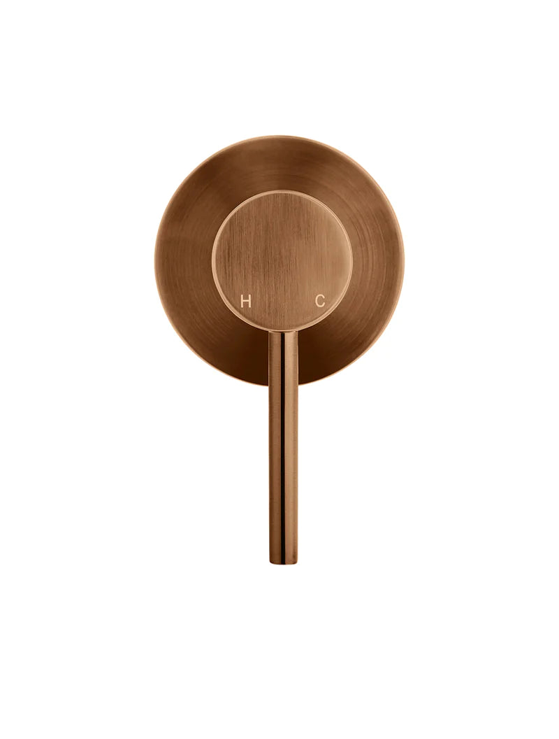 Meir Round Wall Mixer Lustre Bronze