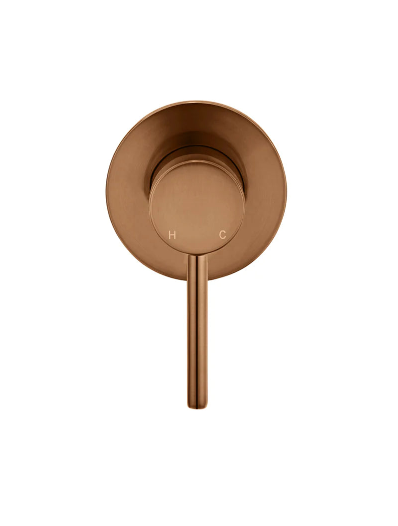 Meir Round Wall Mixer Lustre Bronze