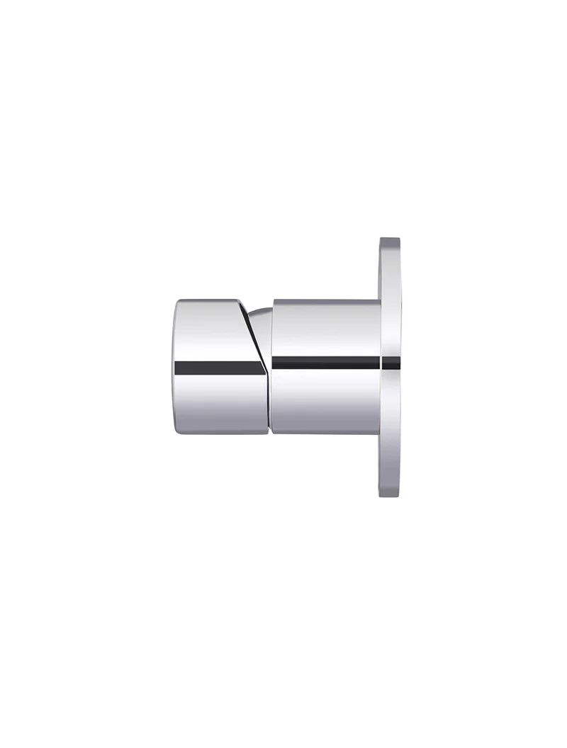 Meir Round Pinless Wall Mixer Polished Chrome