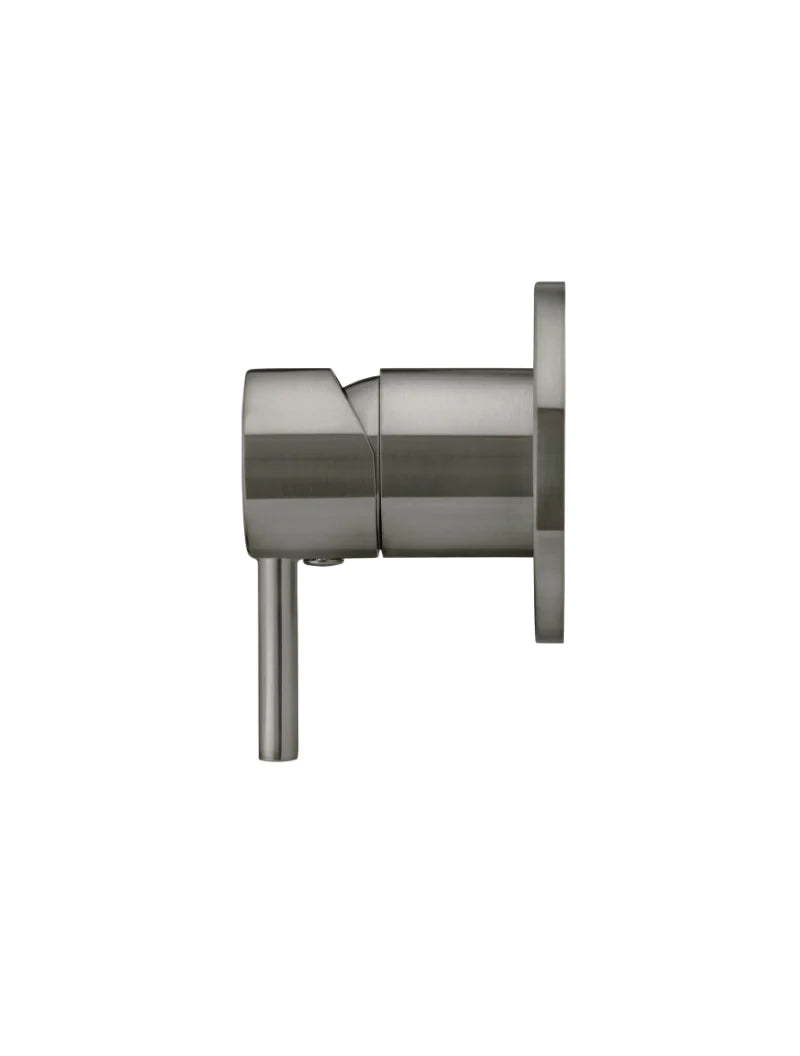 Meir Round Wall Mixer Short Pin Lever - Shadow