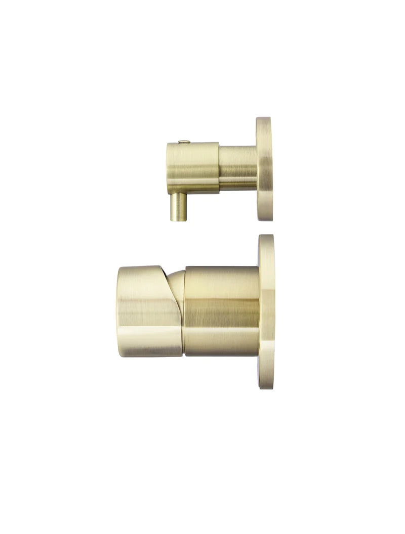 Meir Round Pinless Diverter Mixer Tiger Bronze