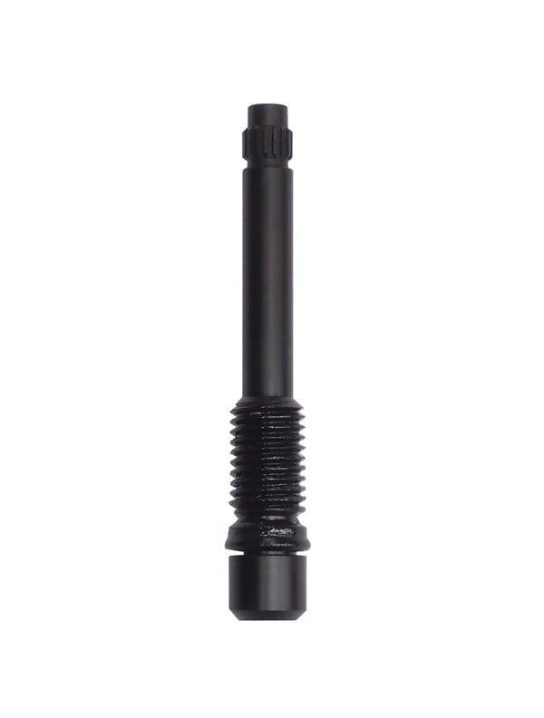 Meir Jumper Valve Wall Top Spindle (Individual) only part 1 - Matte Black (for MW08JL not MW08 or KP)