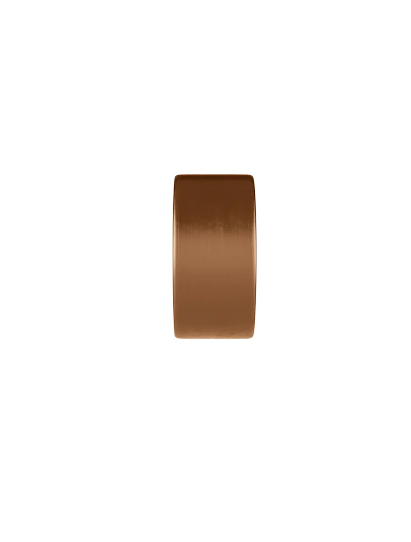 Meir Circular Wall Taps, Lustre Bronze