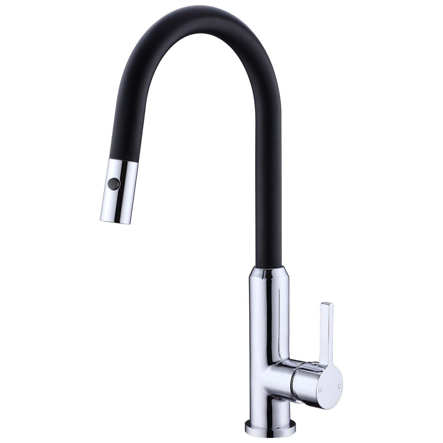 Nero Pearl Pull Out Sink Mixer with Vegie Spray Matte Black