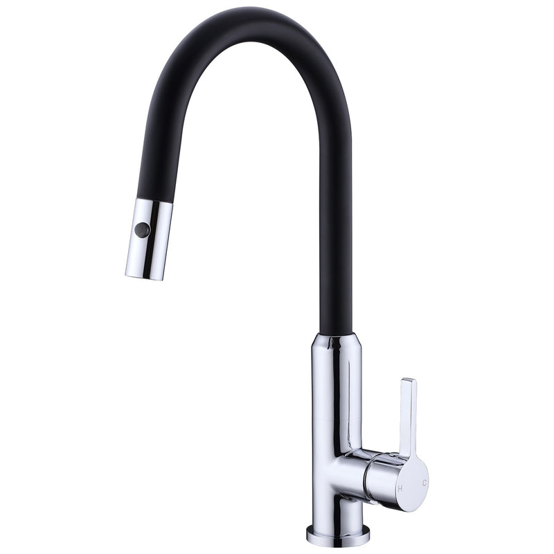 Nero Pearl Pull Out Sink Mixer with Vegie Spray Matte Black