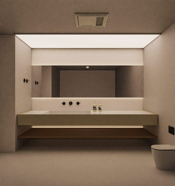 Zumi Remo Bathroom Ventilation Fan & Heater 300