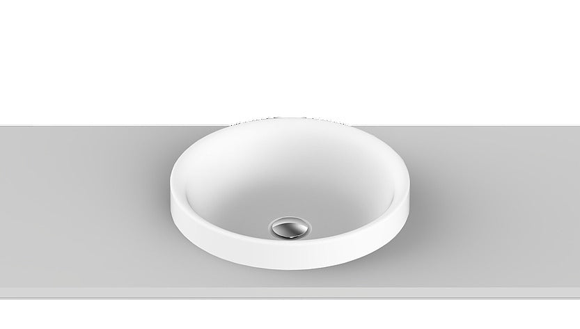 ADP Respect Solid Surface Semi Inset Basin