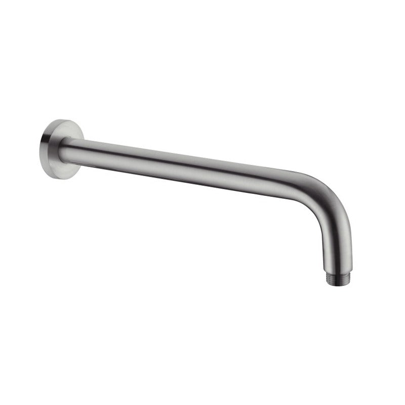 Nero Round Wall Shower Arm 330mm Gunmetal