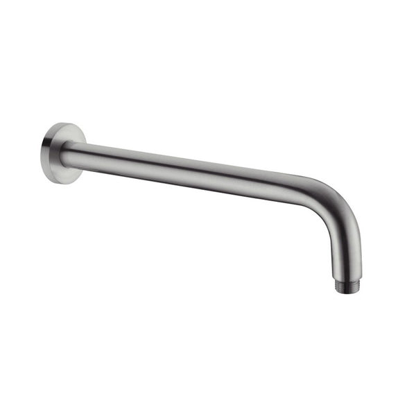Nero Round Wall Shower Arm 330mm Gunmetal