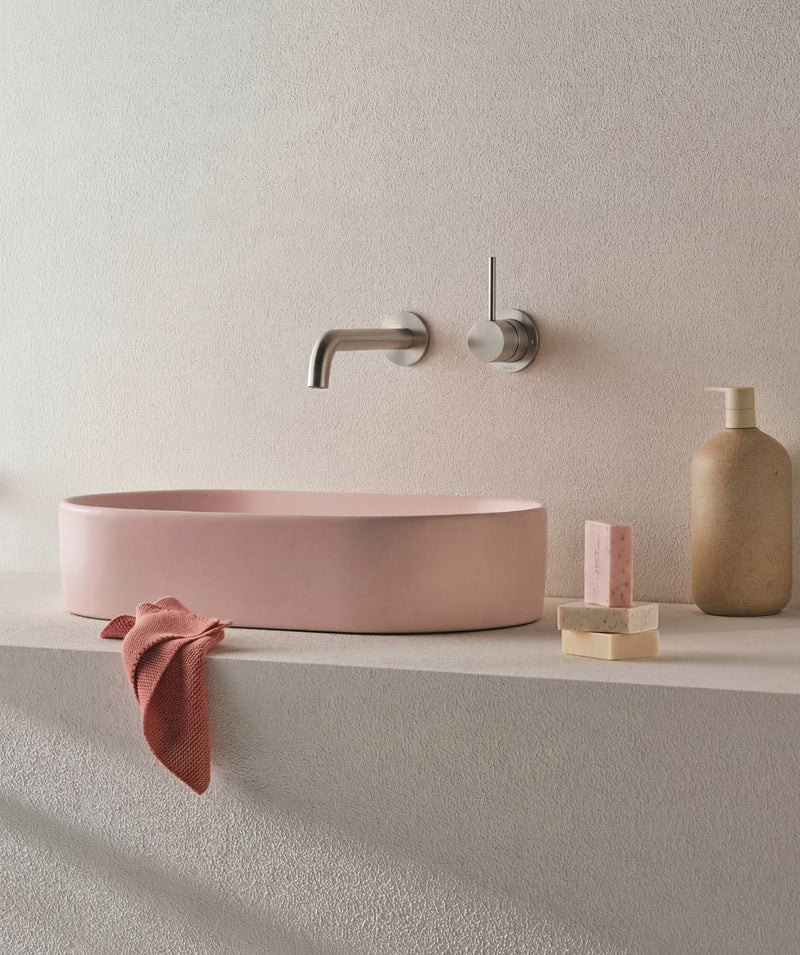 Seima Aurora 530 ceramic basin - Rose Quartz Silk Matte