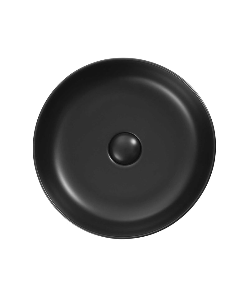 Seima Aurora 380 ceramic basin - Black Silk Matte
