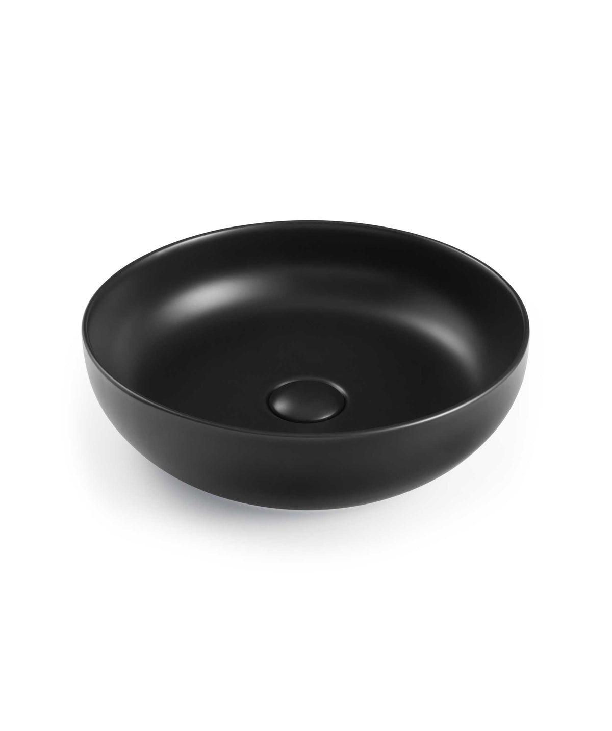 Seima Aurora 380 ceramic basin - Black Silk Matte