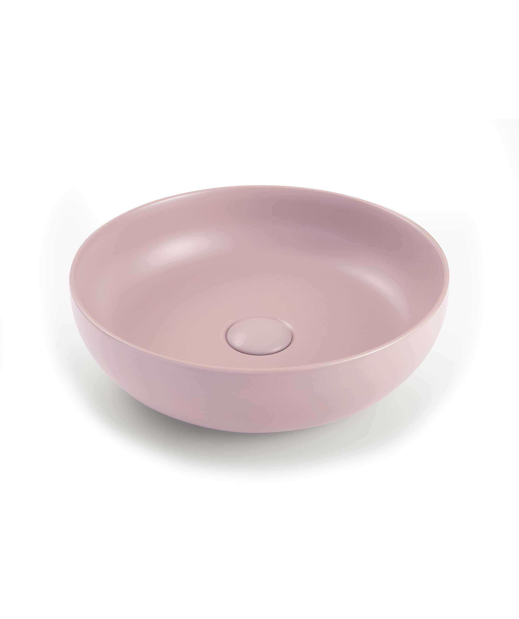 Seima Aurora 380 ceramic basin - Rose Quartz Silk Matte