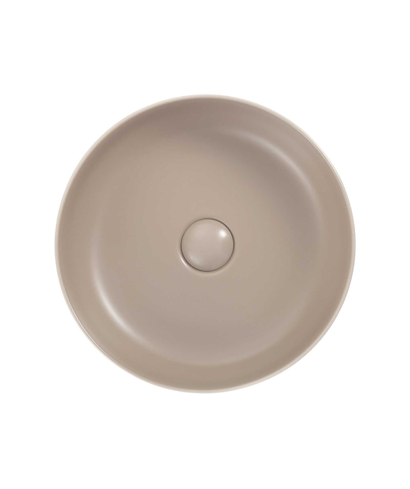 Seima Aurora 380 ceramic basin - Smoky Taupe Silk Matte