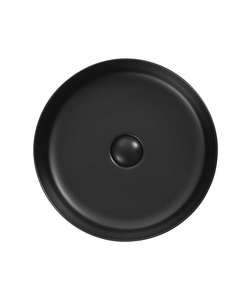 Seima Aurora 385 ceramic basin - Black Silk Matte