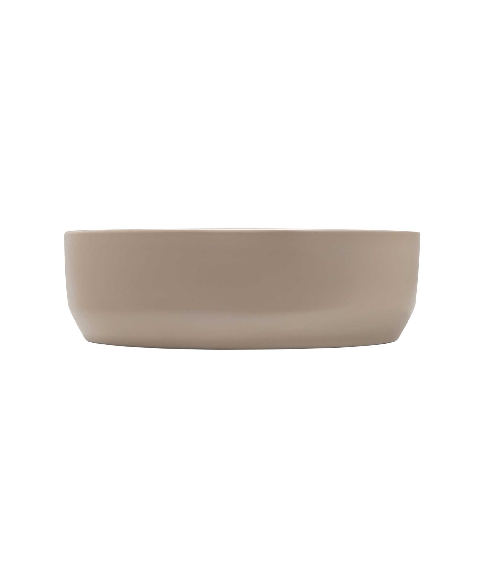 Seima Aurora 385 ceramic basin - Smoky Taupe Silk Matte