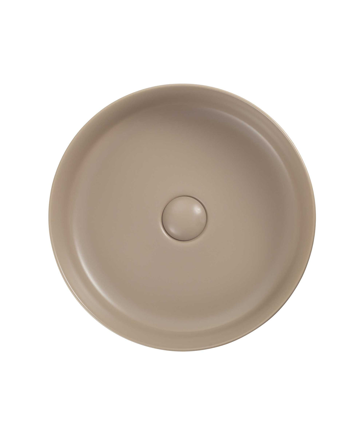 Seima Aurora 385 ceramic basin - Smoky Taupe Silk Matte