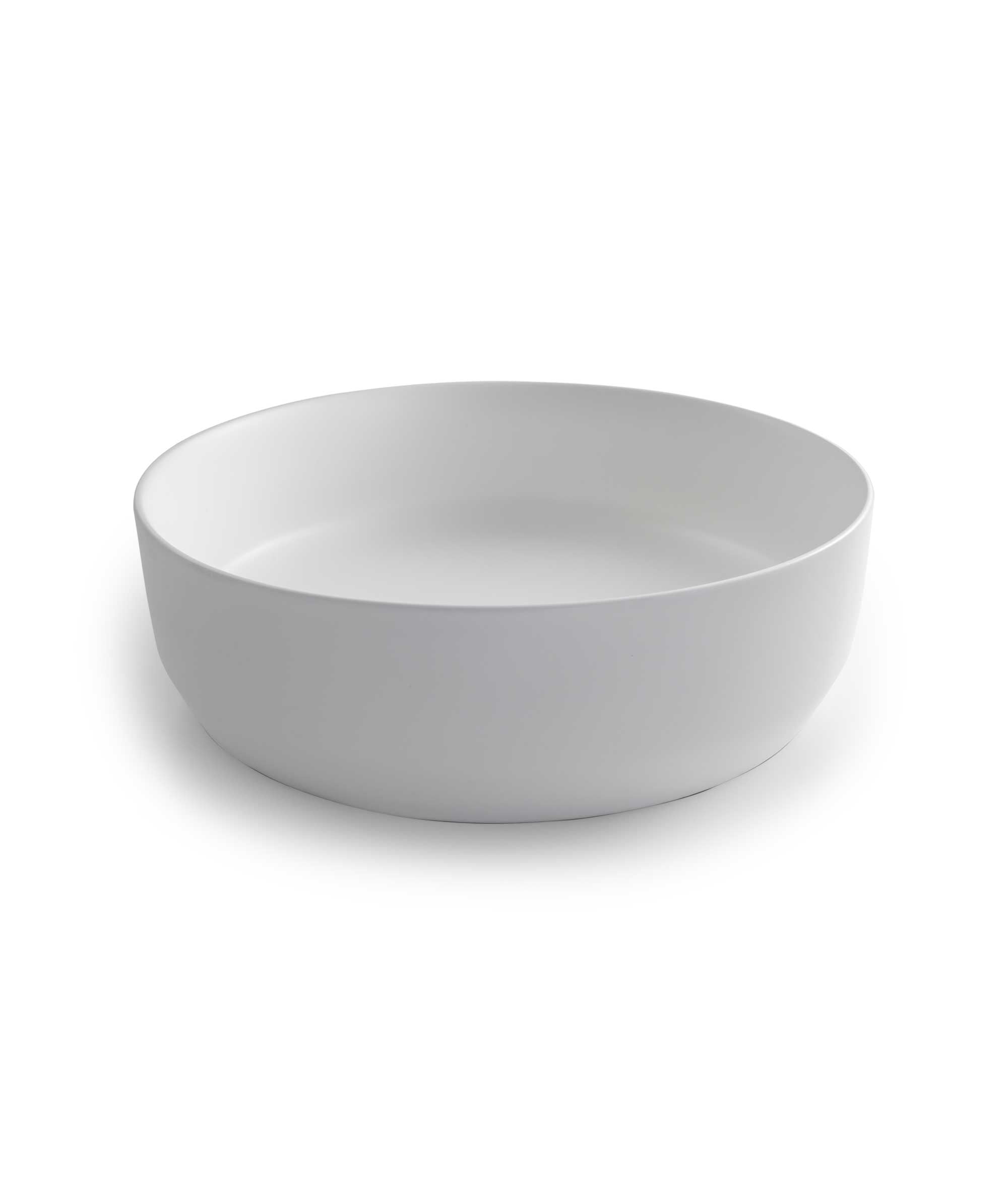 Seima Aurora 385 ceramic basin - White Silk Matte