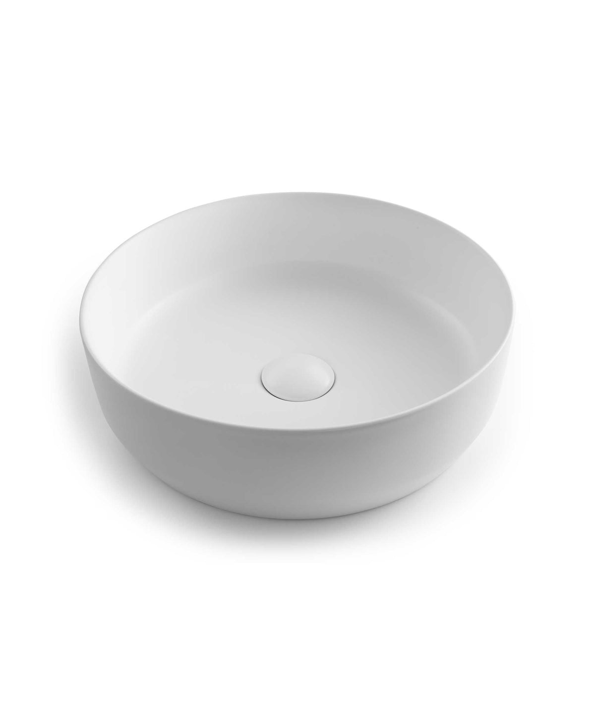 Seima Aurora 385 ceramic basin - White Silk Matte