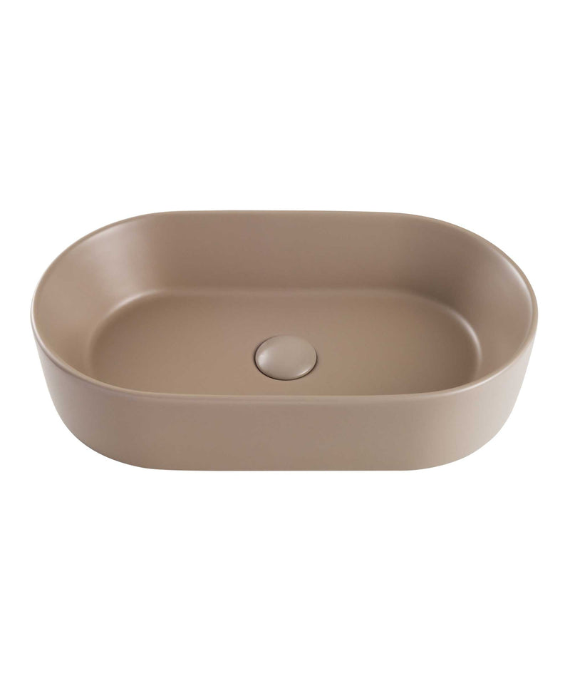 Seima Aurora 530 ceramic basin - Smoky Taupe Silk Matte