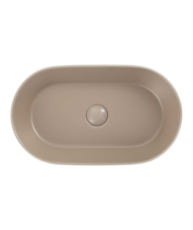 Seima Aurora 530 ceramic basin - Smoky Taupe Silk Matte