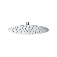 Aquaperla 300mm 12" Stainless Steel 304 Super-Slim Round Rainfall Shower Head - Chrome