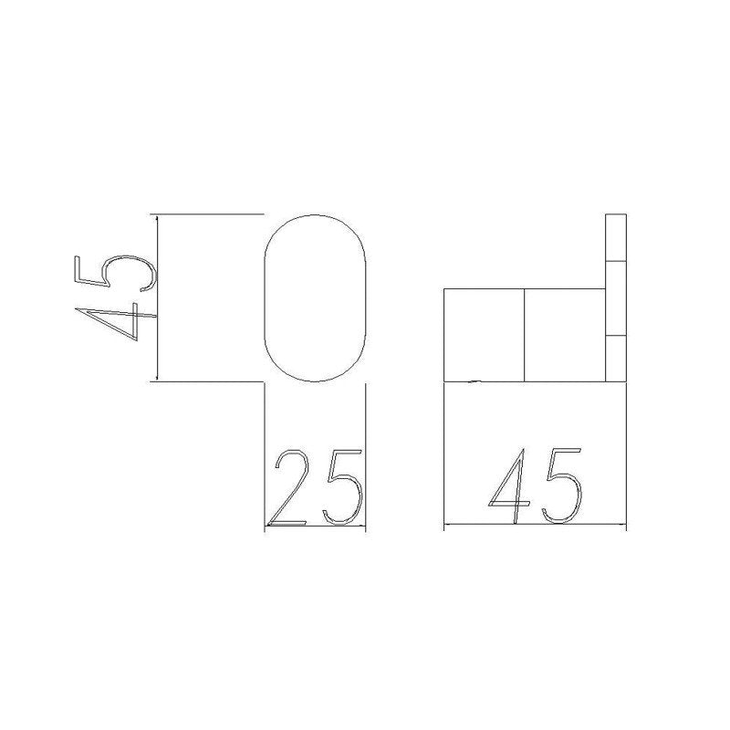 Rumia Black Single Robe Hook Towel Holder Wall Mounted Stainless Steel