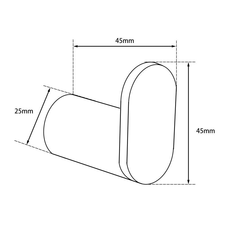 Rumia Gunmetal Grey Robe Hook Towel Holder Wall Mounted Stainless Steel