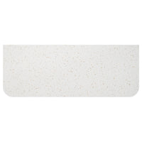 Fienza Snowflake Solid Surface Vanity Benchtop, Curved Full Depth