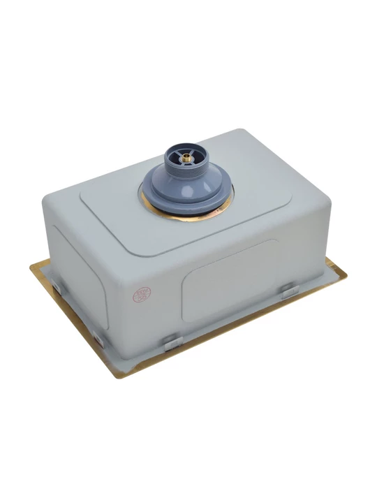 Meir Kitchen Mini Sink Single Bowl 272mm x 382mm - Brushed Bronze Gold