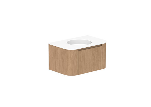 Matte Ceramic — 750mm Centre Bowl