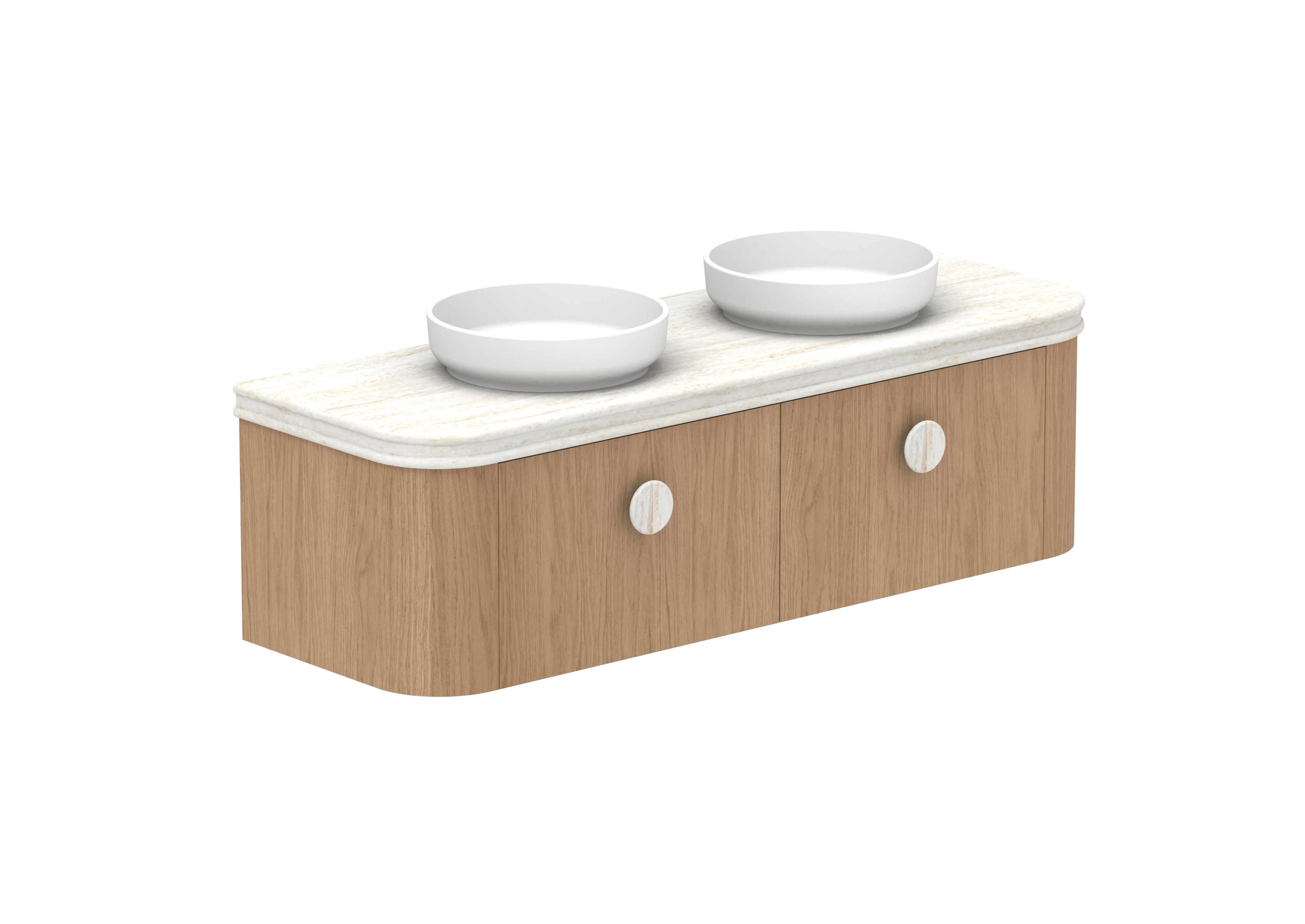 1500mm Double Bowl