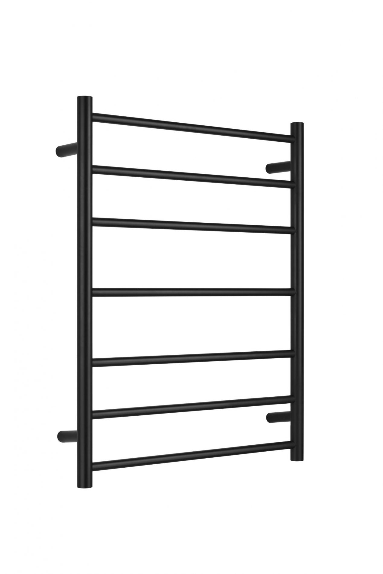 Nero 7 Bar Non Heated Black Towel Ladder