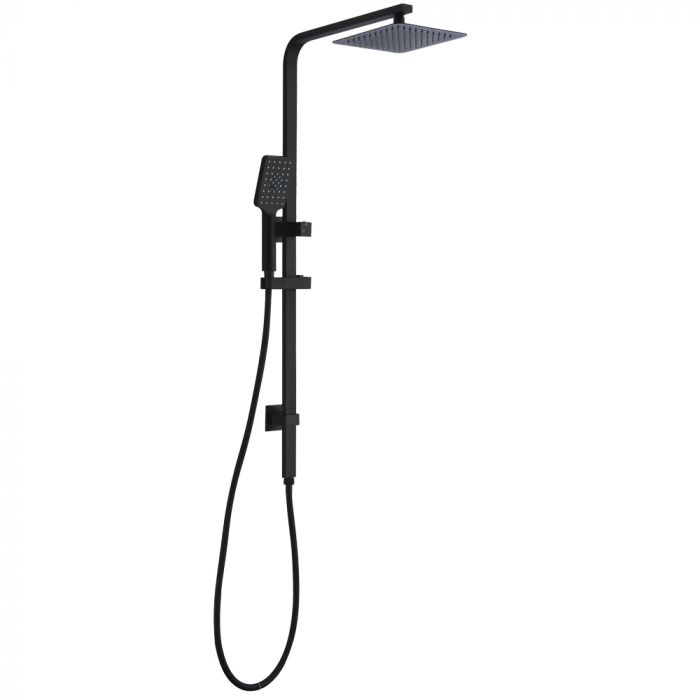 Ovia Black 2 in 1 Square Shower Station Single Hose