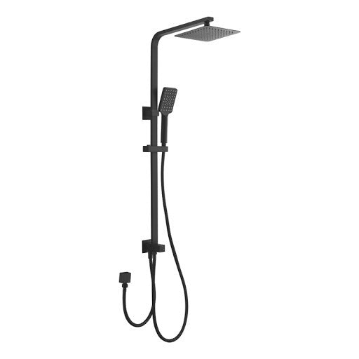 Ovia Black 2 in 1 Square Shower Station Double Hose