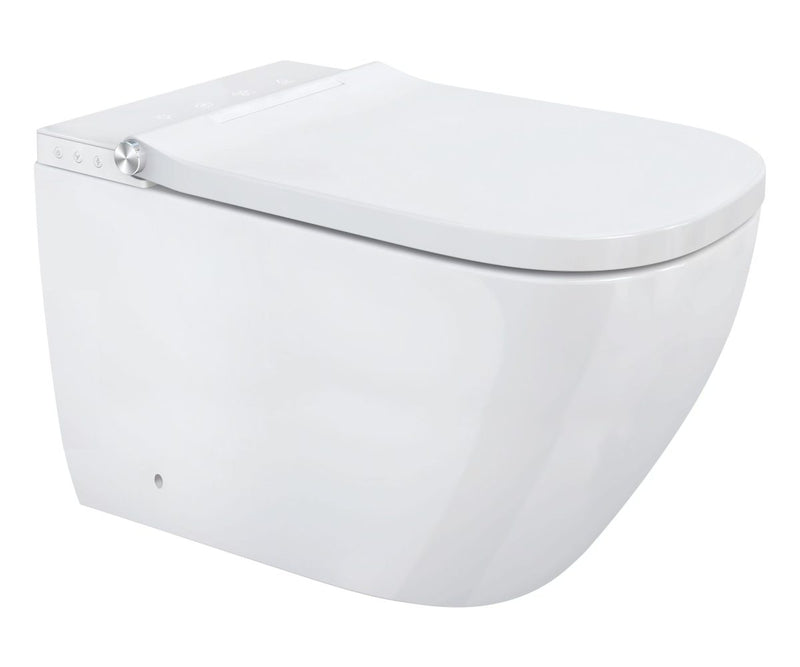 Novus Soft Square Wall Faced Floor Standing Smart Toilet Pan & Bidet ONLY