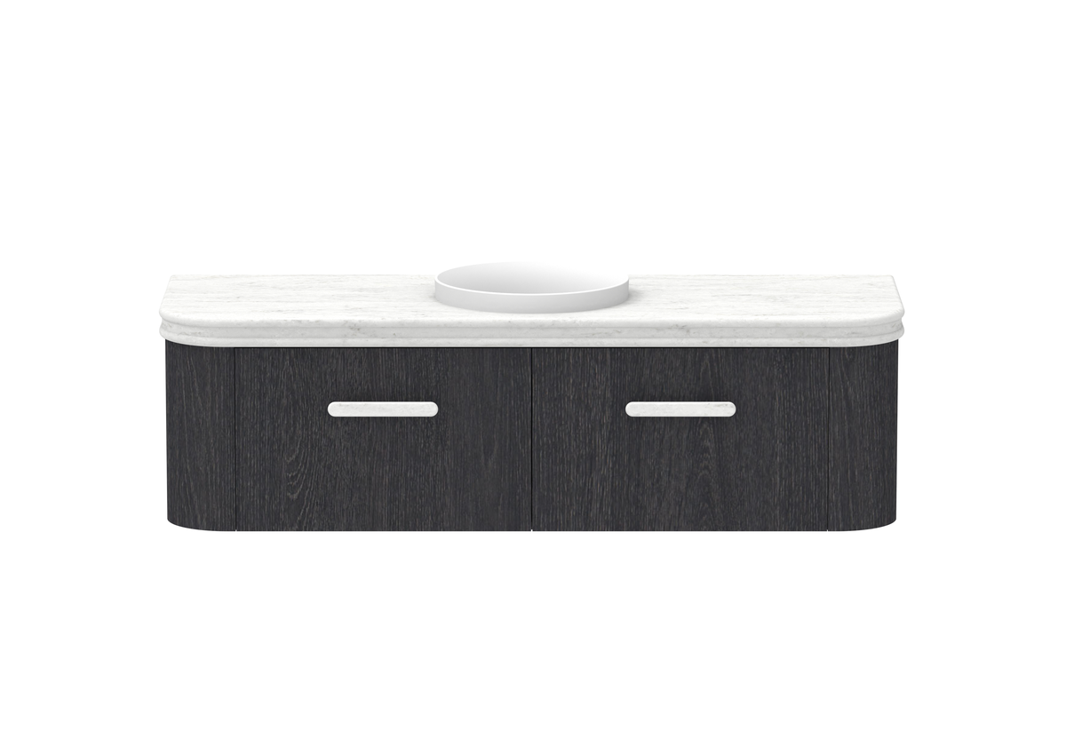 Surry Vanity — 1500mm · Centre Bowl · Estella Oak