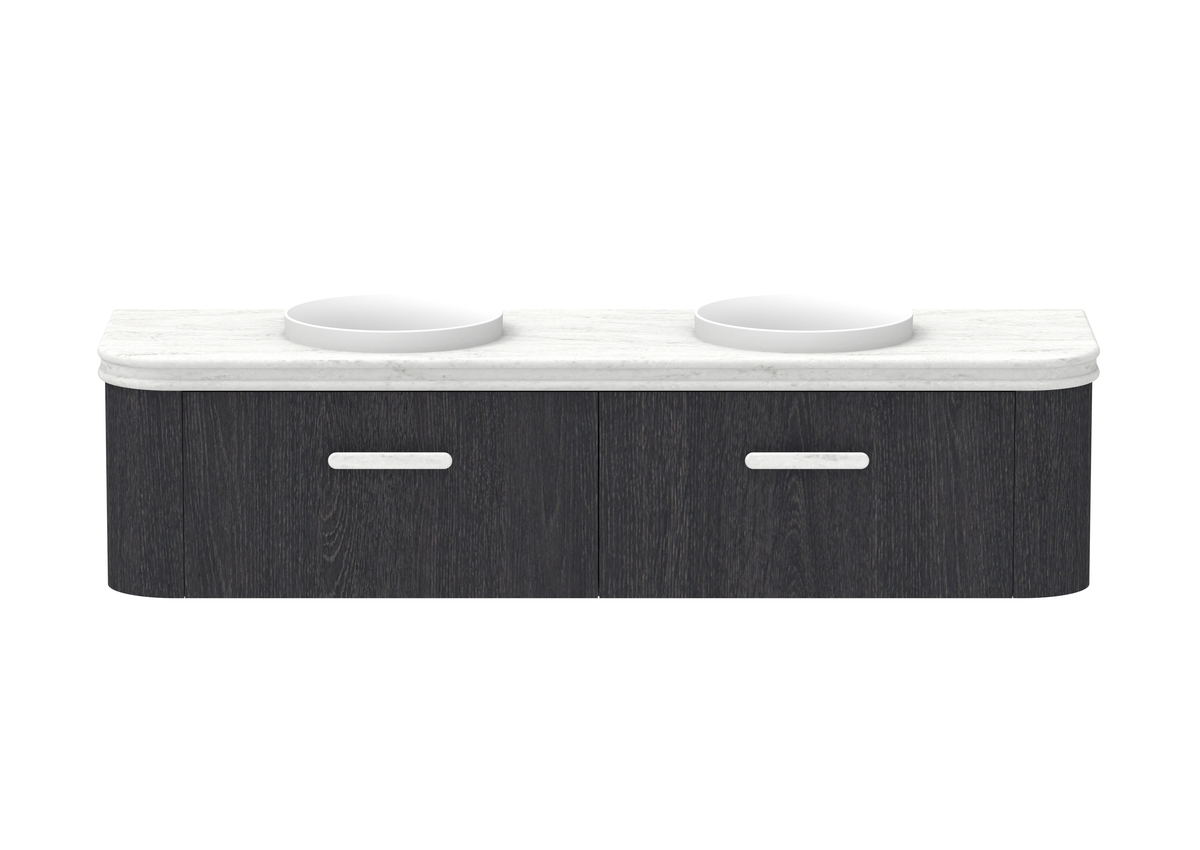 Surry Vanity 1800mm Double Bowl in Estella Oak