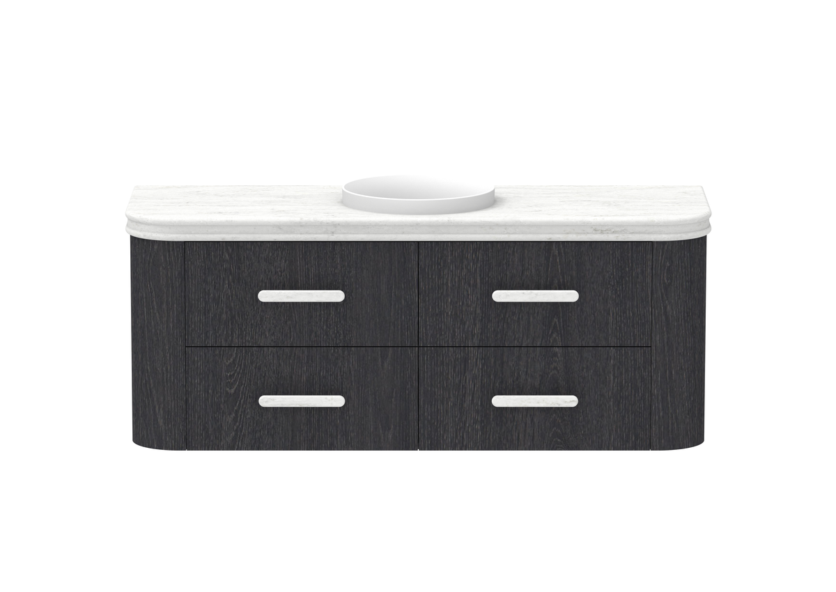 Thea Vanity — 1500mm · Centre Bowl · Estella Oak