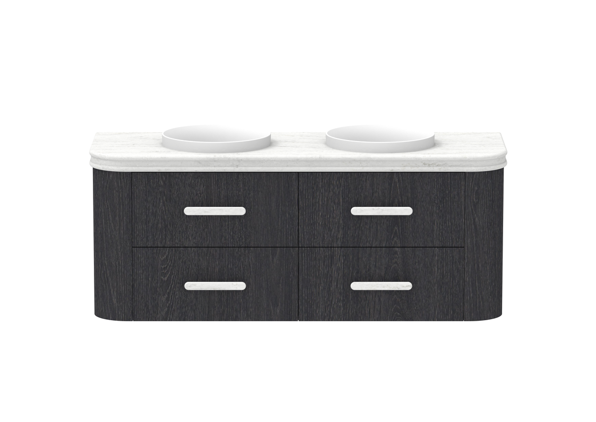 Thea Vanity — 1500mm · Double Bowl · Estella Oak