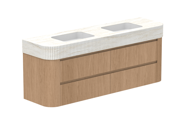 Imperial Top — 1800mm Double Bowl