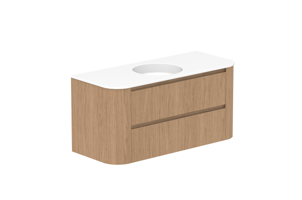 Matte Ceramic — 1200mm Centre Bowl