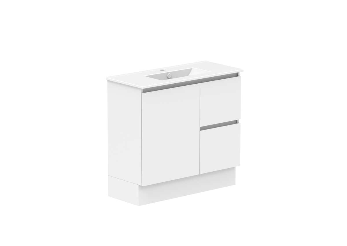 Ovia Zurich Ensuite Wall Hung & Freestanding Vanity - vb-zurich-ensuite-polar-white-900