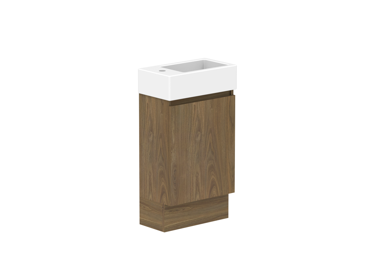 Ovia Zurich Mini Vanity - vb-zurich-mini-natural-walnut-450r