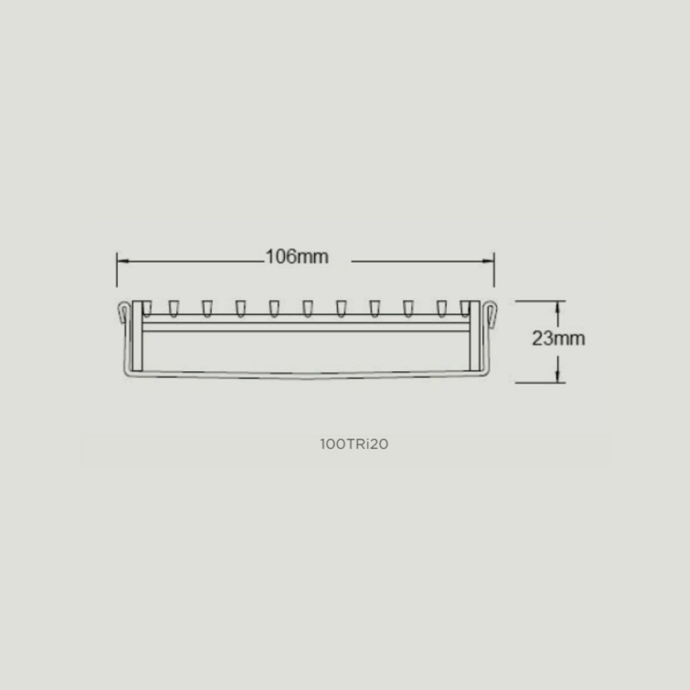 Wedge Wire Channel Kit Form - Multiple Sizes