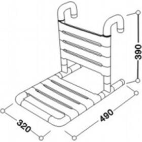 hanging_shower_seat_lc201_technical_drawing469x370