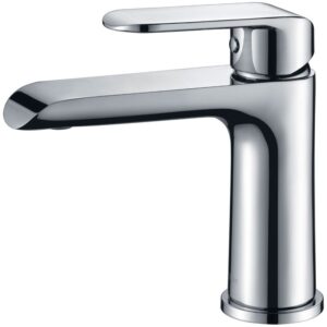 Ikon Kara Basin Mixer Chrome