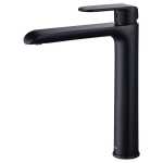 Ikon Kara Tall Basin Mixer Black