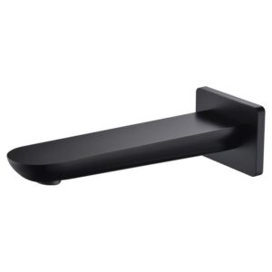 Ikon Kara Bath Spout Black